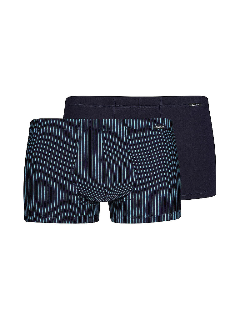 SKINY Pants 2er Pkg. COTTON ADVANTAGE eveningstripes selection blau | XXL