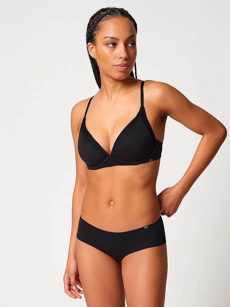 SKINY BH gepaddet NATURAL BEAUTY black schwarz   75A damen 7