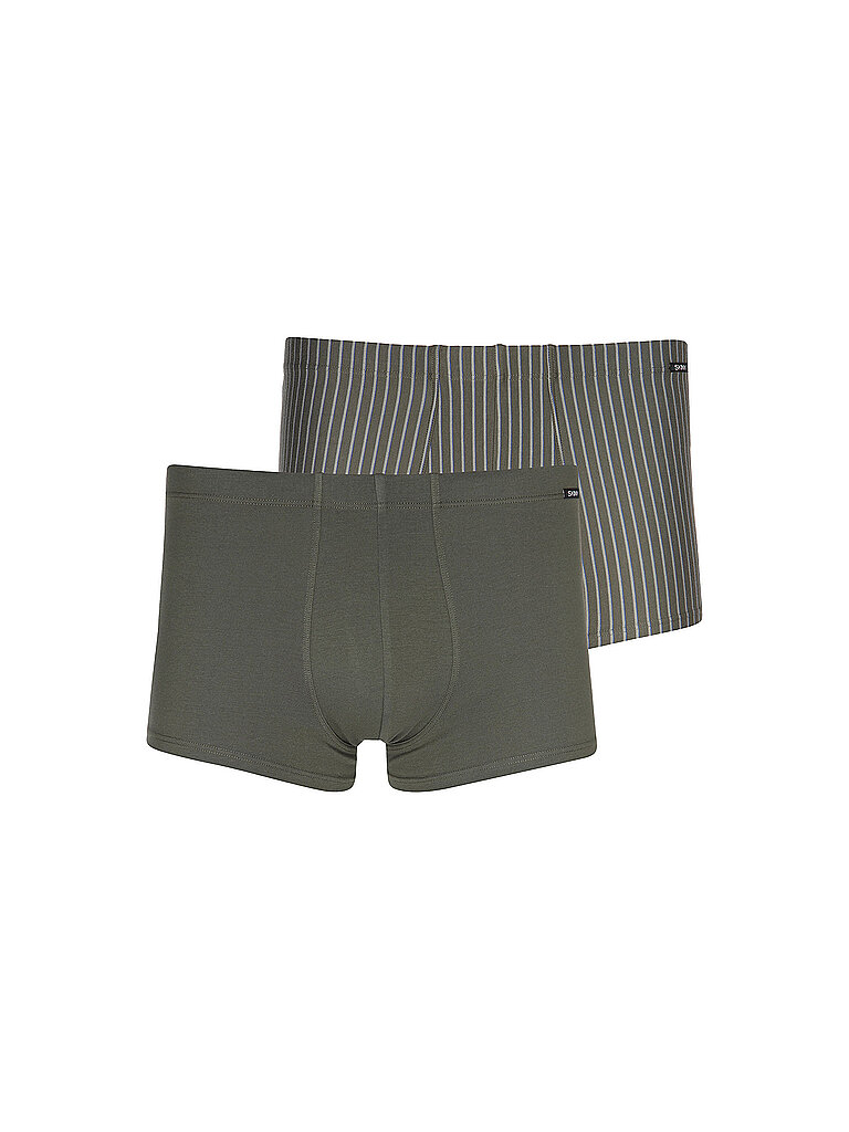 Pants 2er Pkg. COTTON MULTIPACK surfstripes selection olive L herren