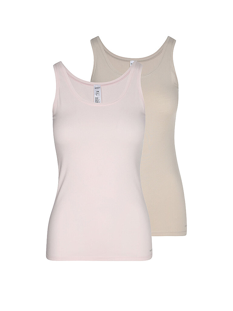 Unterhemd 2er Pkg ADVANTAGE COTTON STRETCH lilacgoat selection rosa 42 damen