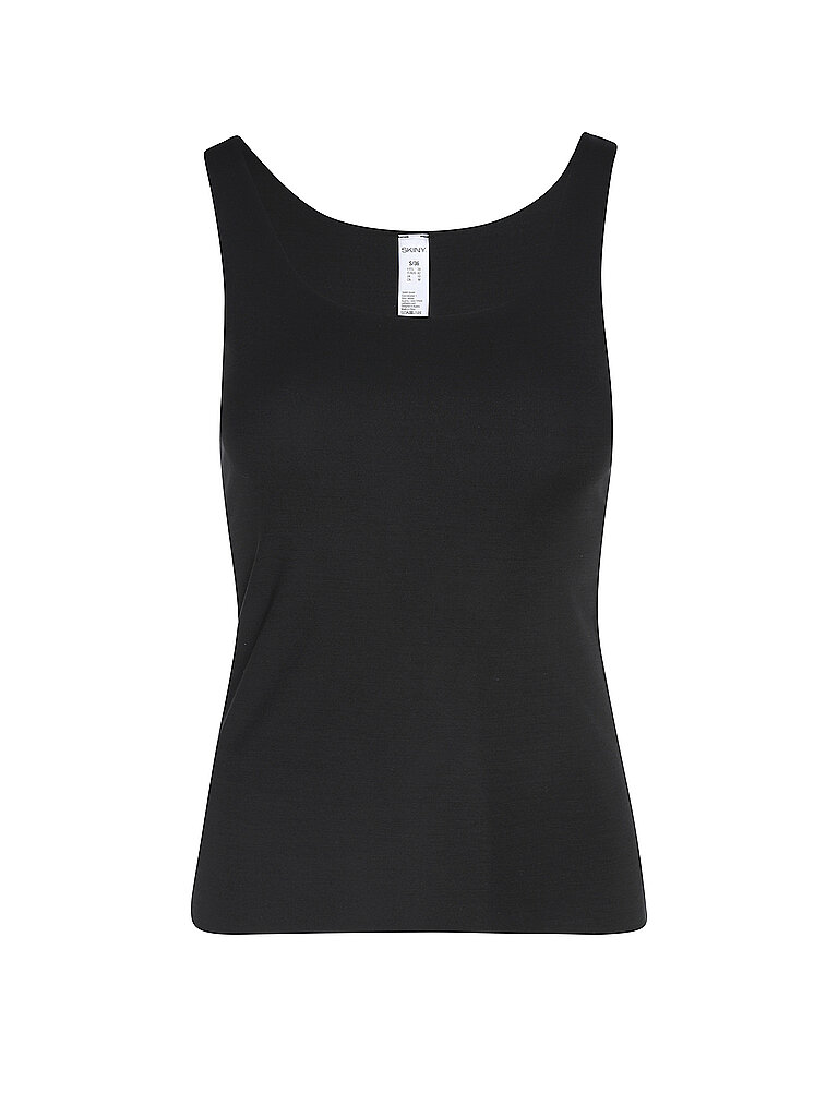 SKINY Tanktop ADVANTAGE MODAL INVISIBLE black schwarz | 36