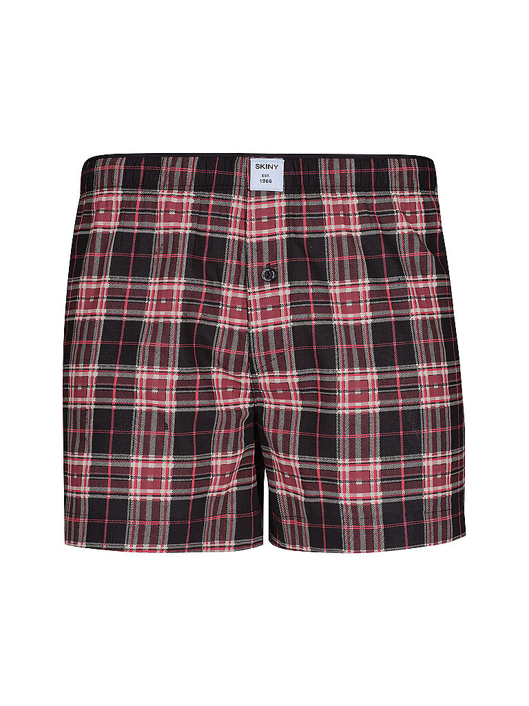 Boxershorts BOXERSENSATION xmas blackcheck schwarz L herren