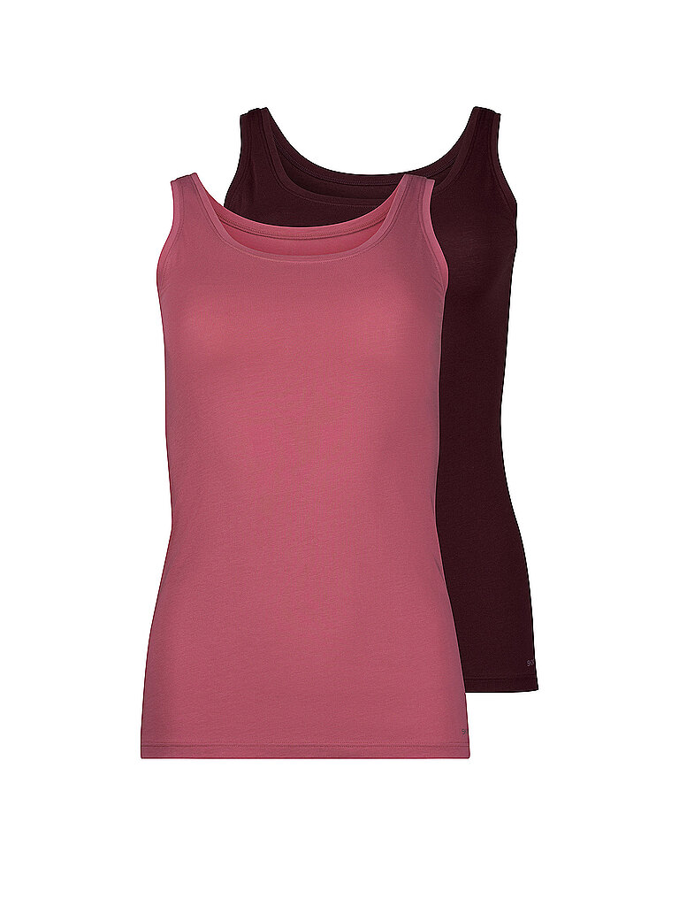 SKINY Unterhemd 2er Pkg  ADVANTAGE COTTON STRETCH rosewine selection beere | 36