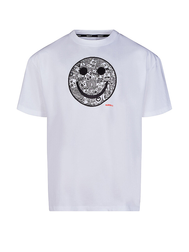 SKINY T-Shirt weiss | S