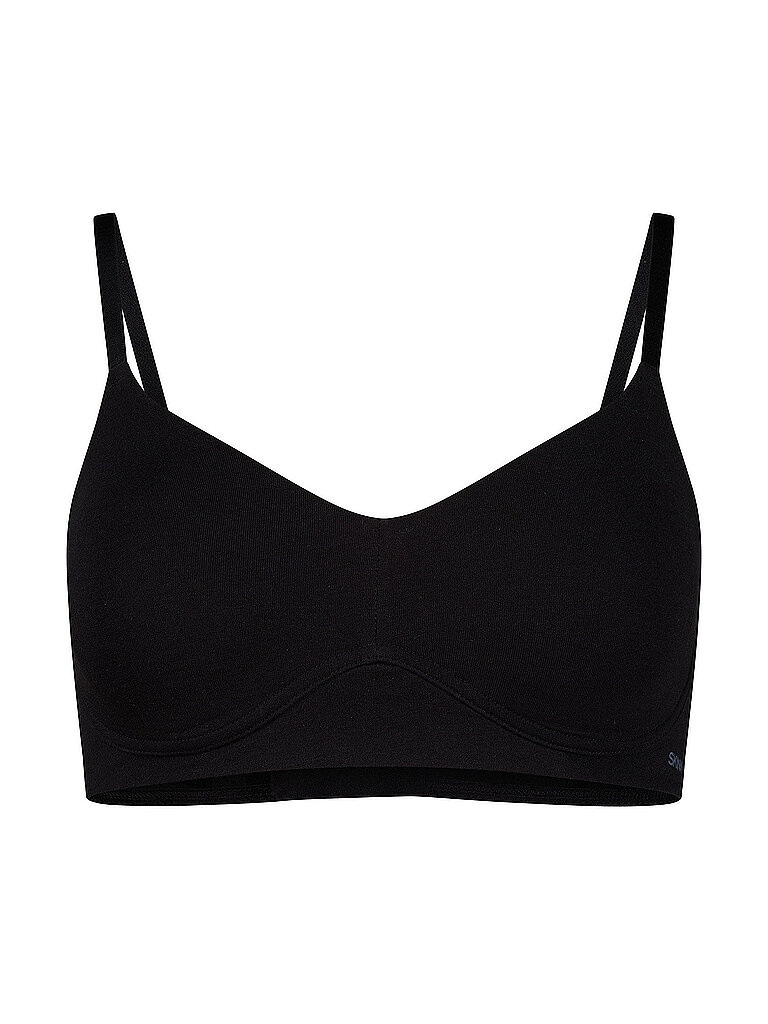 SKINY BH ohne Bügel ADVANTAGE COTTON STRETCH black schwarz | 85B