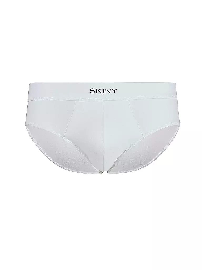 SKINY | Brasil Slip Organic Cotton Deluxe Weiss | weiss