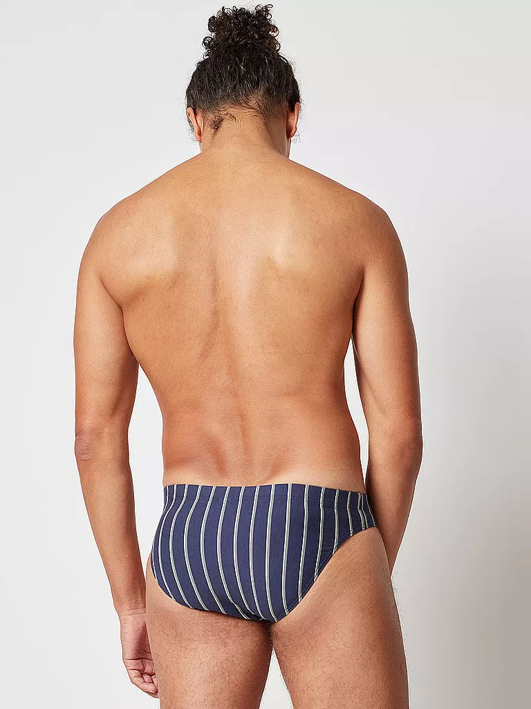 SKINY | Herren Slip 2-er Pkg. blueiris stripe | blau