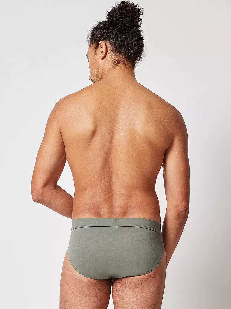 SKINY | Herren Slip agave green | grün