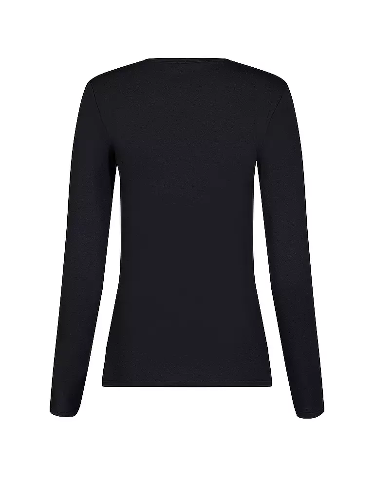 SKINY | Langarmshirt COTTON ESSENTIALS | schwarz