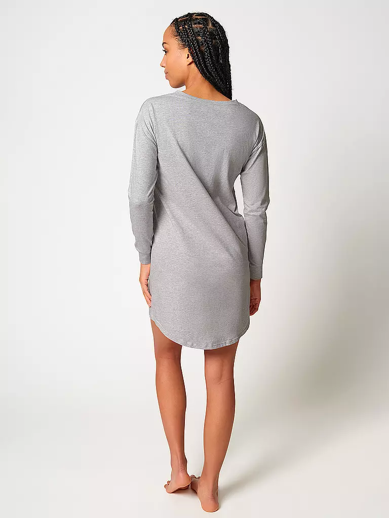 SKINY | Nachthemd - Sleepshirt grey melange | 