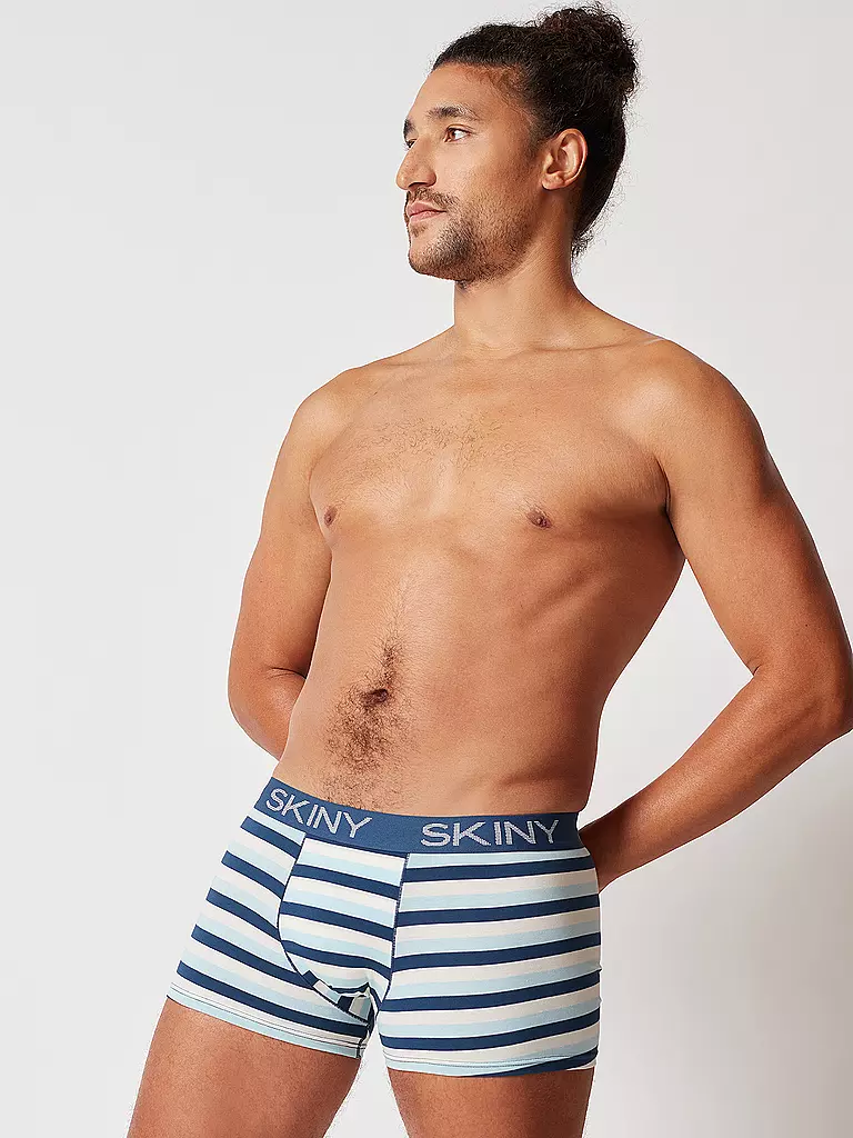 SKINY | Pant 2-er Pkg coolblue stripe | blau