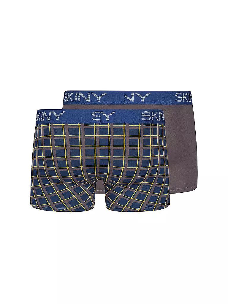 SKINY | Pant 2er Pkg. peacock check selection  | braun