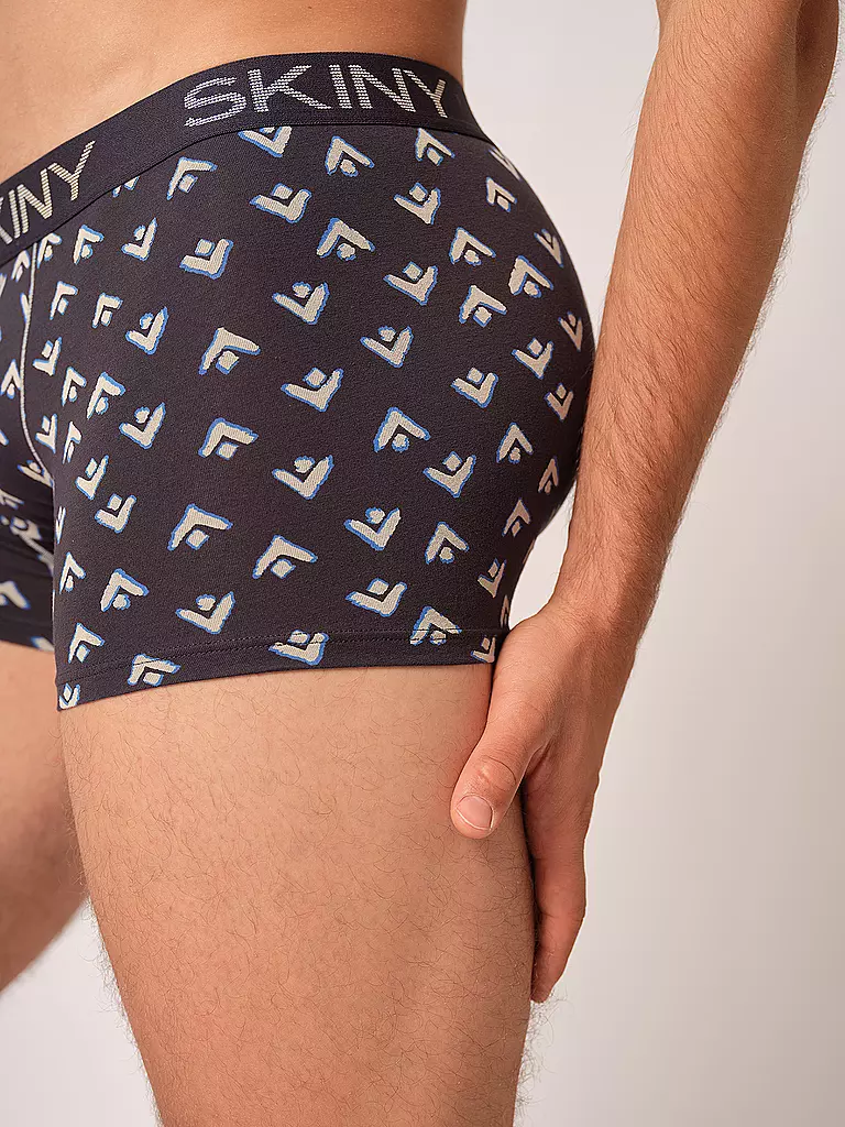 SKINY | Pants 2-er Pkg nightblue ethno selection | blau