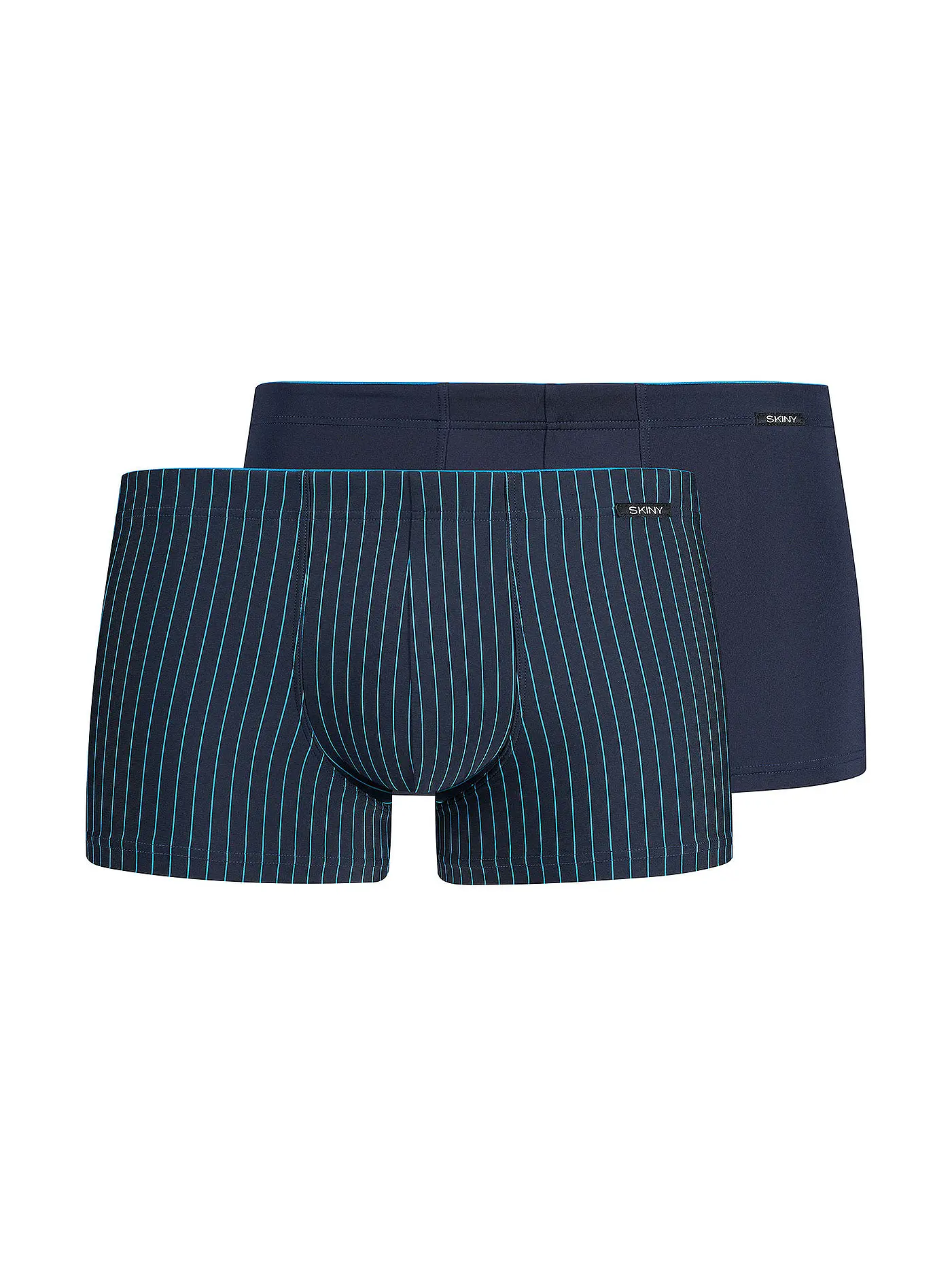 SKINY | Pants 2er Pkg. mossanthra stripes selection | blau