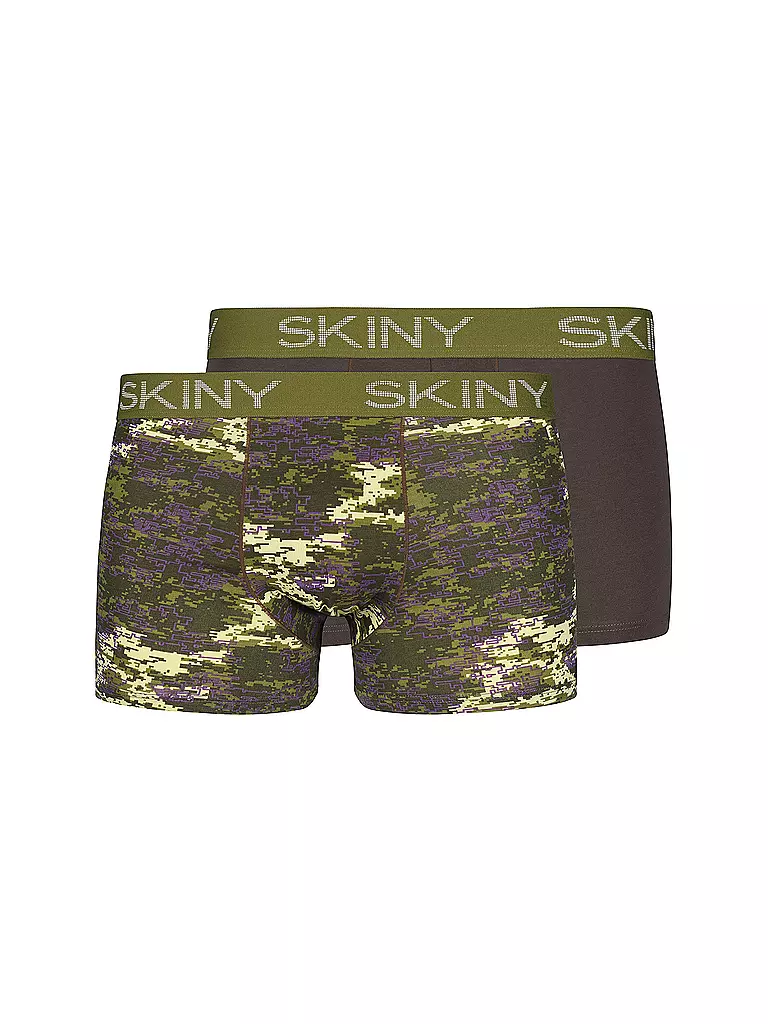 SKINY | Pants 2er Pkg. fango camouflage selection | olive