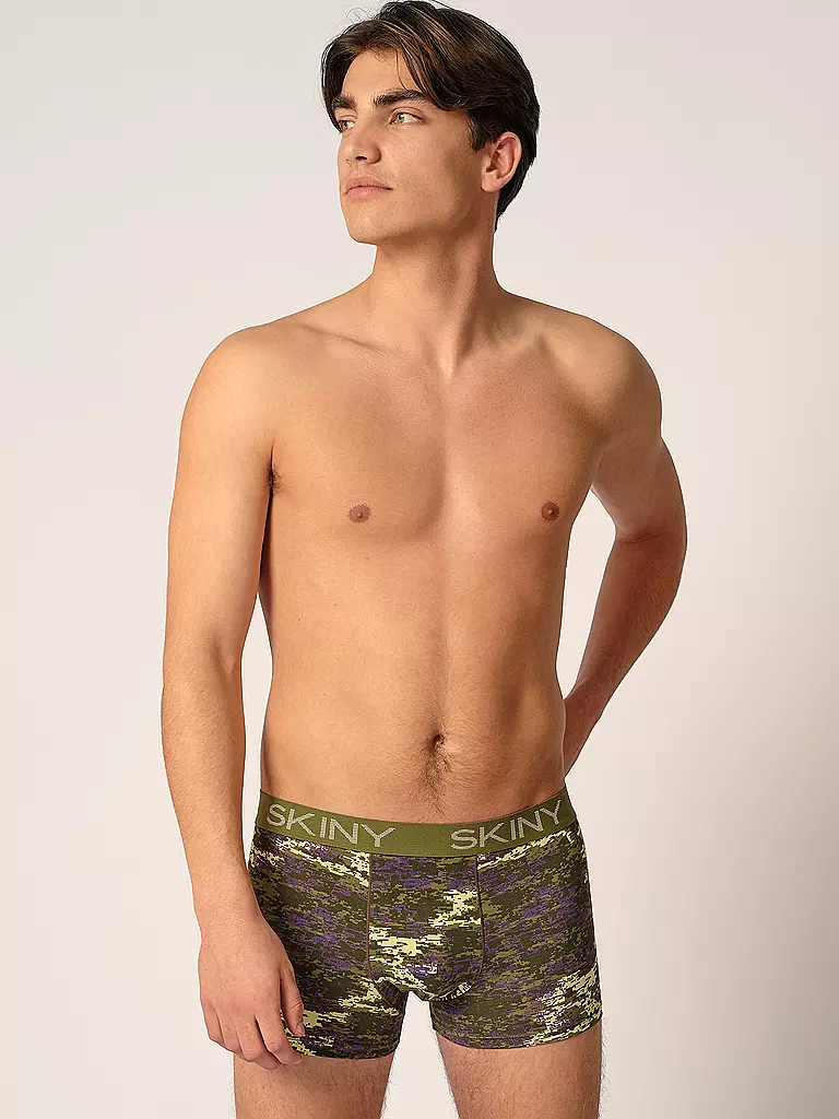 SKINY | Pants 2er Pkg. fango camouflage selection | olive