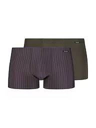 SKINY | Pants 2er Pkg. irisgrass stripes selection | braun
