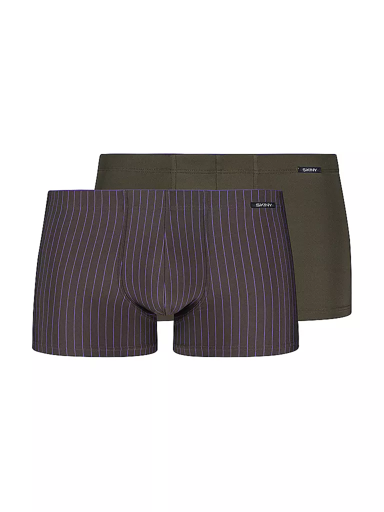 SKINY | Pants 2er Pkg. fango stripes selection | olive