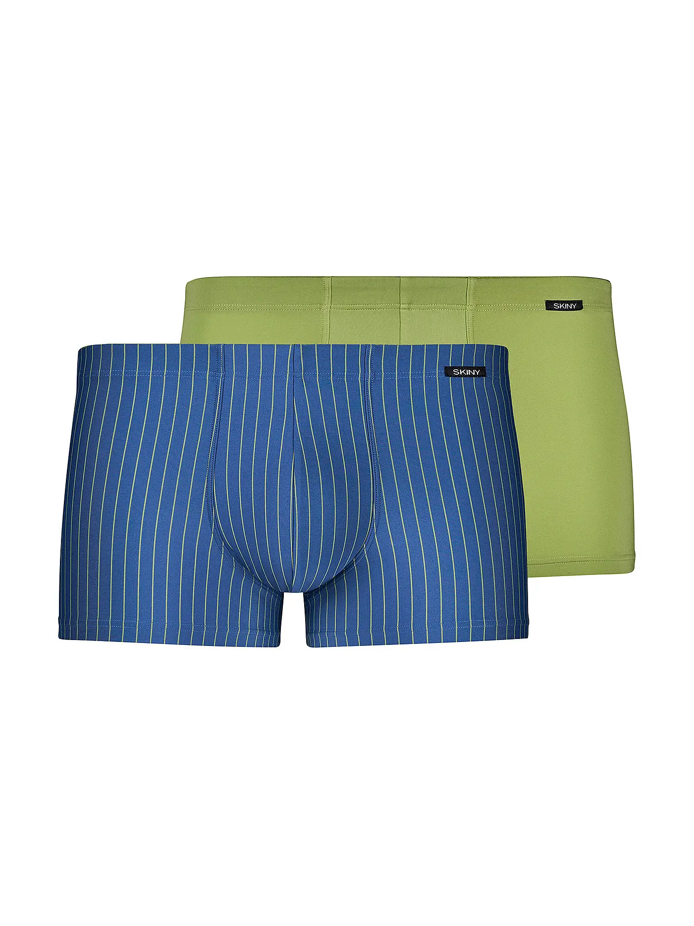 SKINY | Pants 2er Pkg. mossanthra stripes selection | grün