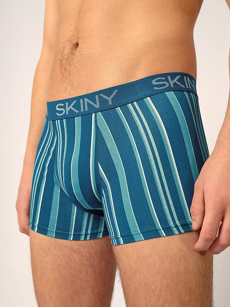 SKINY | Pants 2er Pkg. lapisblue stripes selection | grün