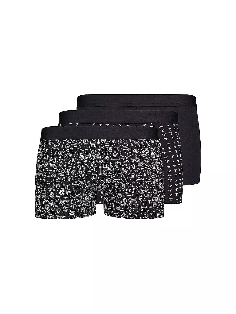 SKINY | Pants 3er Pkg. fitness selection | bunt