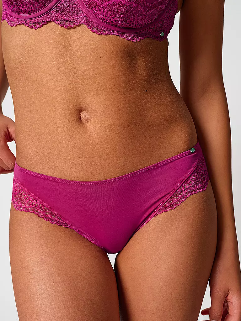 SKINY | Panty MICRORNAMENTS sangria | rot