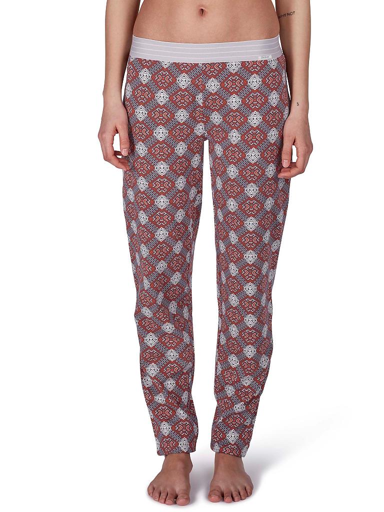 SKINY | Pyjamahose "Purpose Sleep" (Mango Graphic) | lila