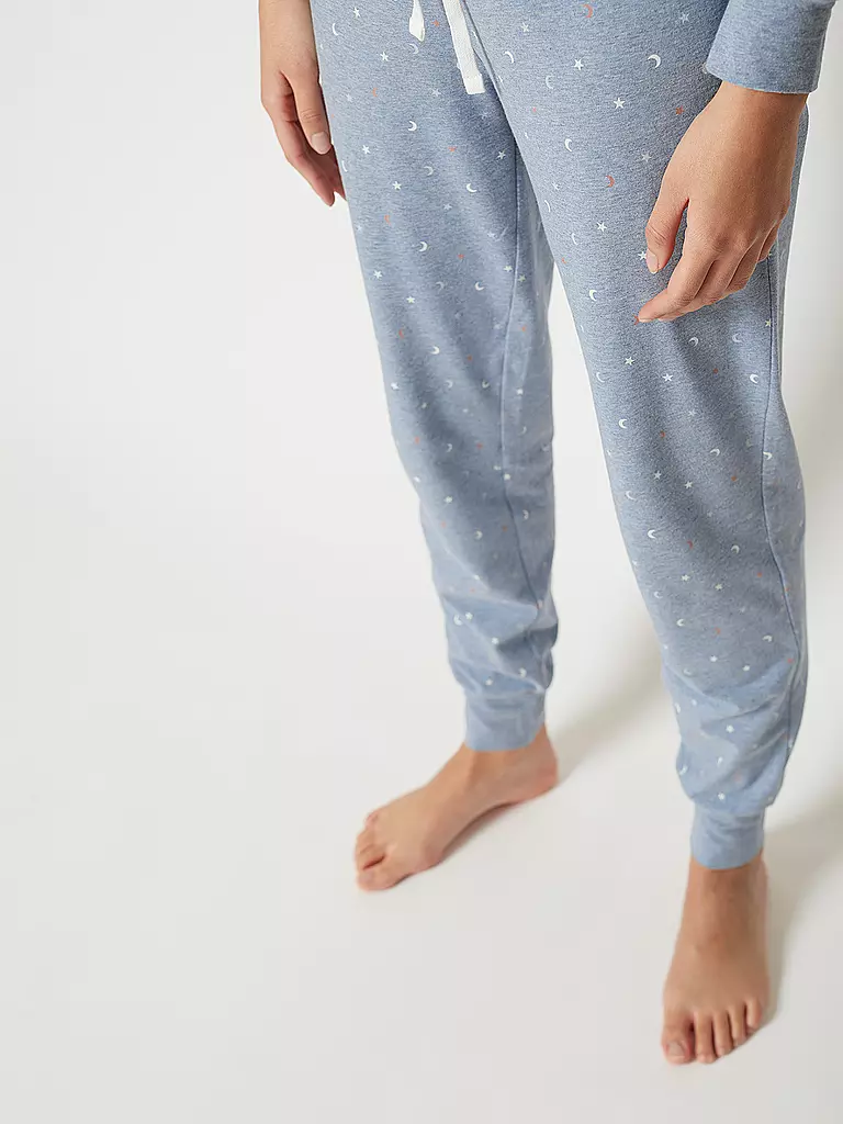 SKINY | Pyjamahose | blau