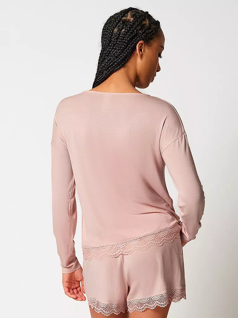 SKINY | Pyjamashirt rose smoke | rosa