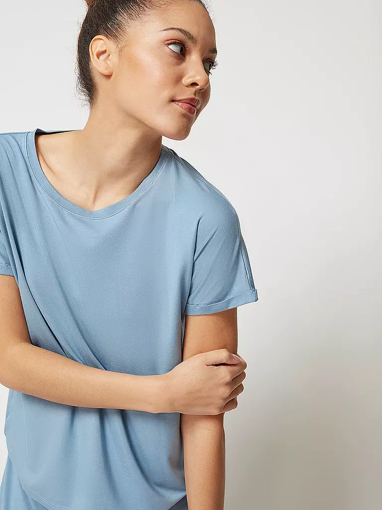 SKINY | Pyjamashirt | türkis