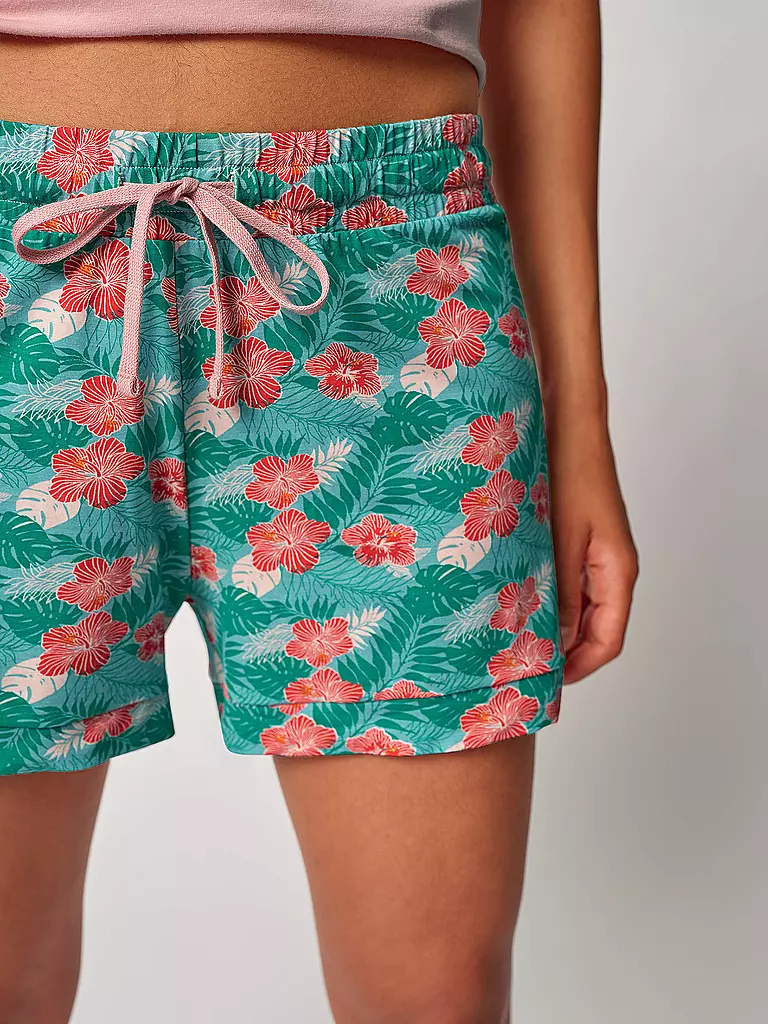 SKINY | Pyjamashorts | grün