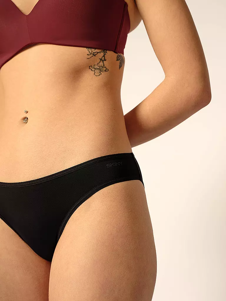 SKINY | Rio-Slip 2-er Pkg. MICRO LOVERS  garnetblack selection | dunkelrot