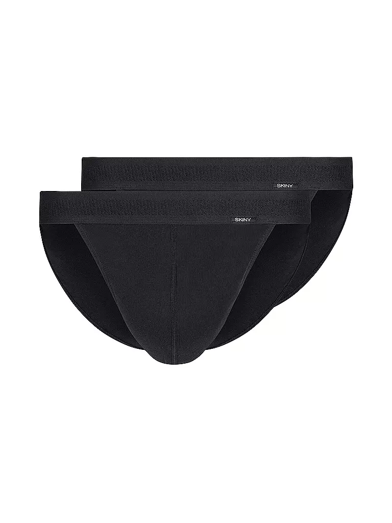 SKINY | Slip 2-er Pkg. black | schwarz