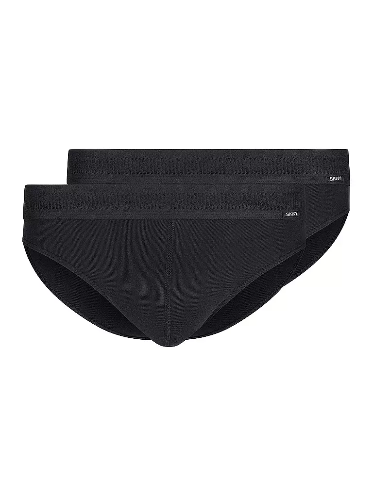 SKINY | Slip 2-er Pkg. black | schwarz