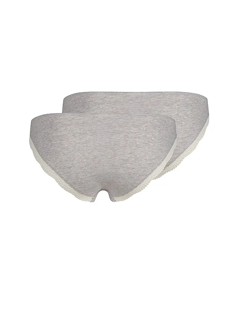 SKINY | Slip 2er Pkg grey melange | 