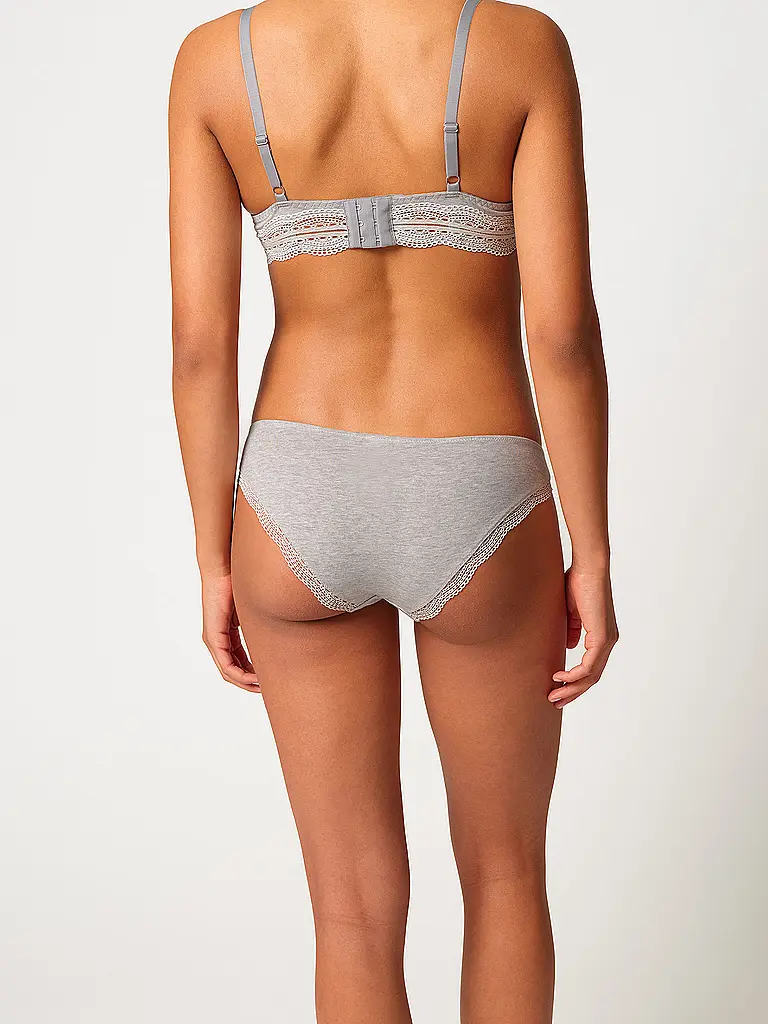 SKINY | Slip 2er Pkg grey melange | 