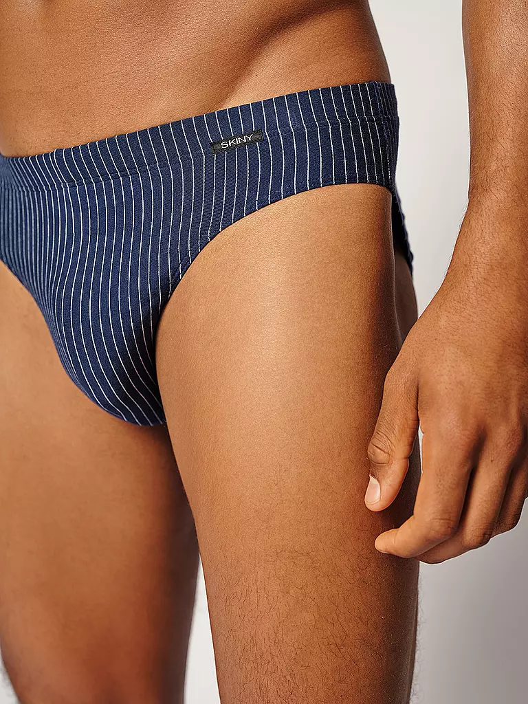 SKINY | Slip 2er Pkg. cheekynavy stripes selection | Blau