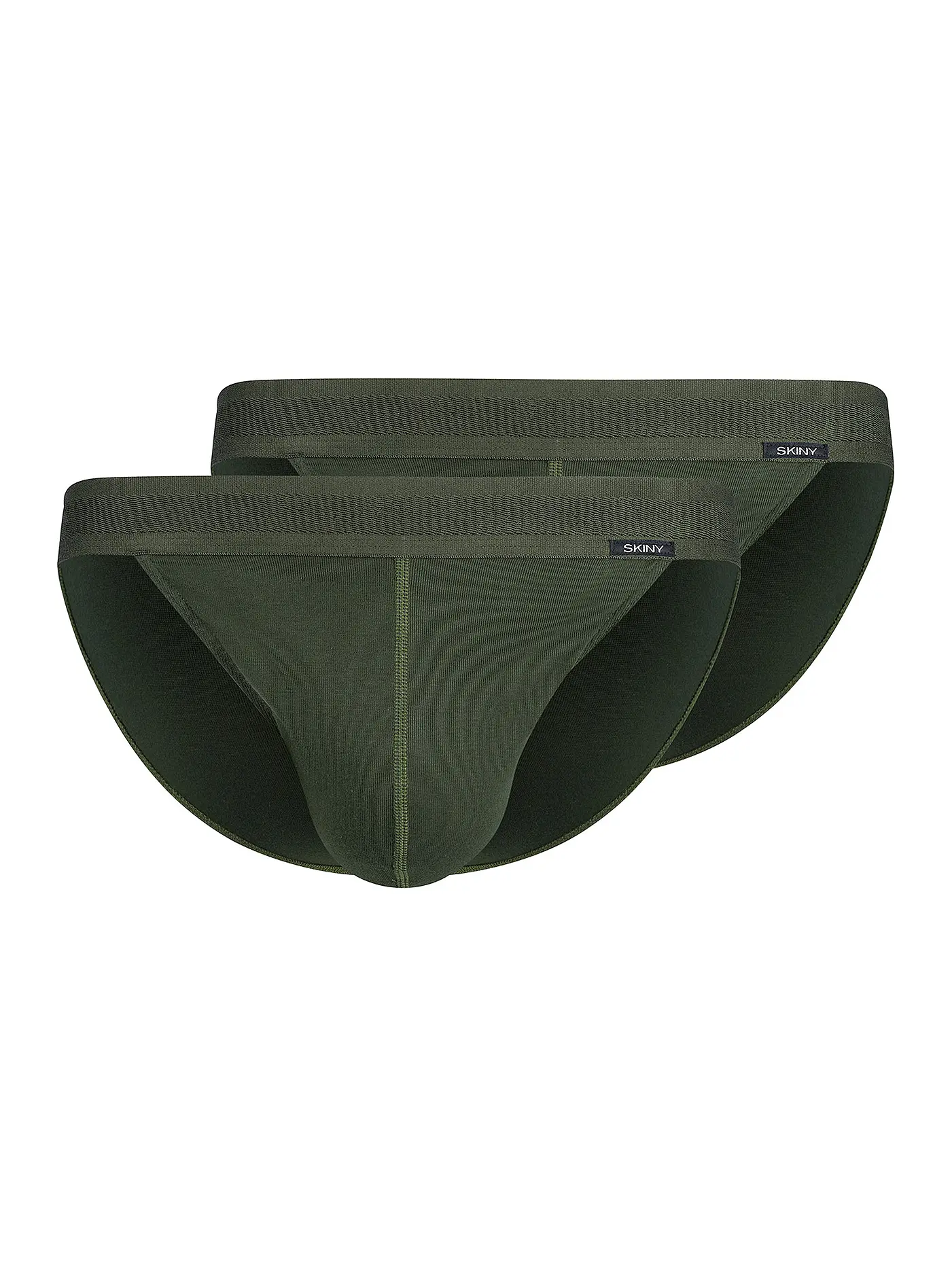 SKINY | Slip 2-er Pkg. black | olive
