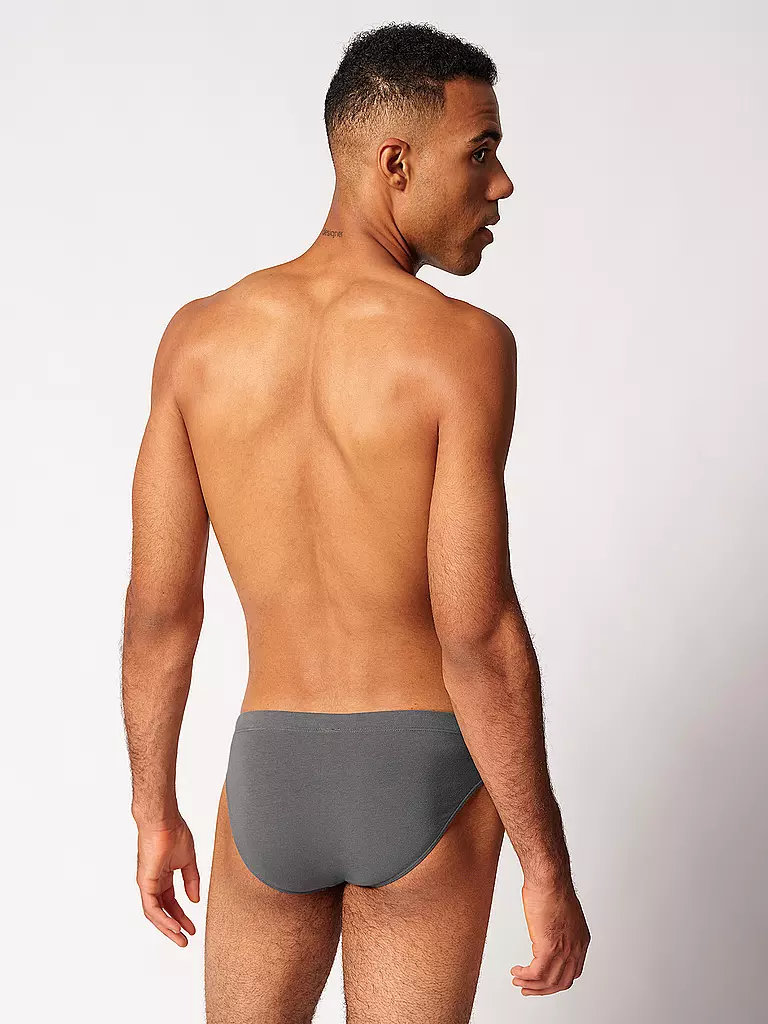 SKINY | Slip 2er Pkg. gunmetal stripes selection | rot
