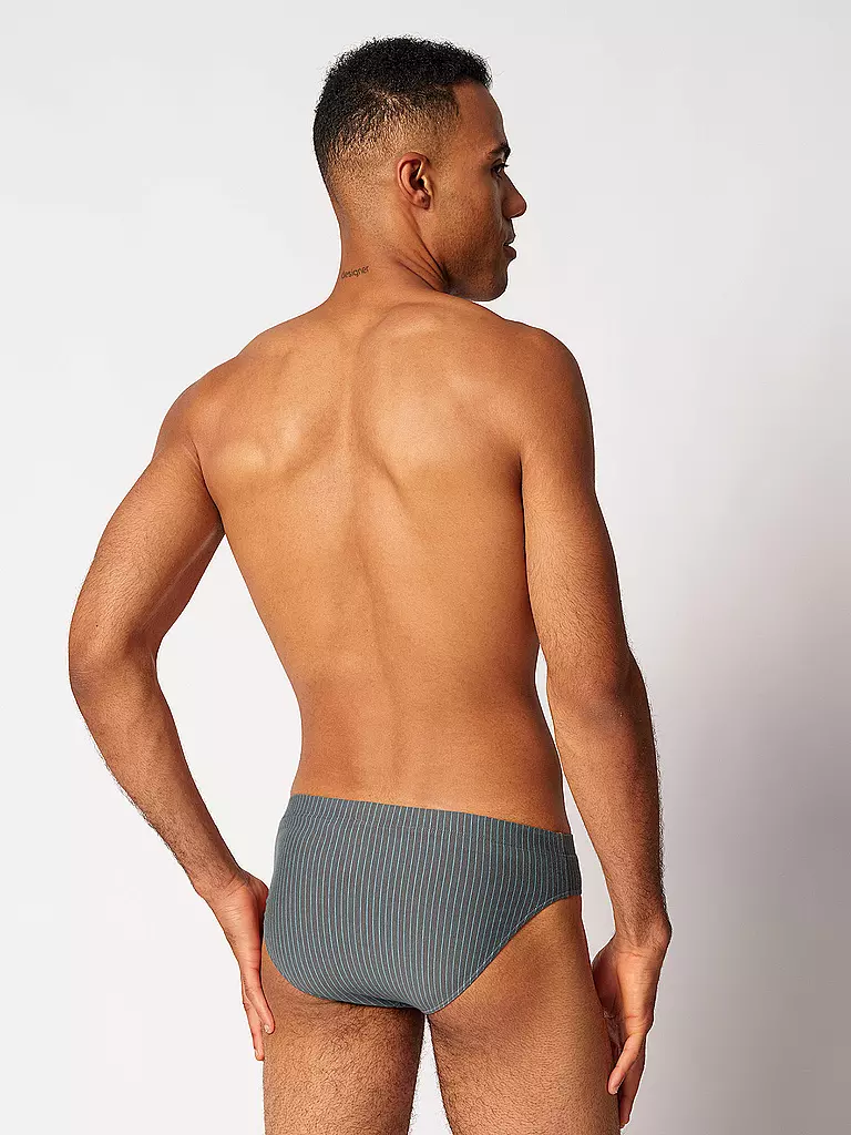 SKINY | Slip 2er Pkg. gunmetal stripes selection | rot