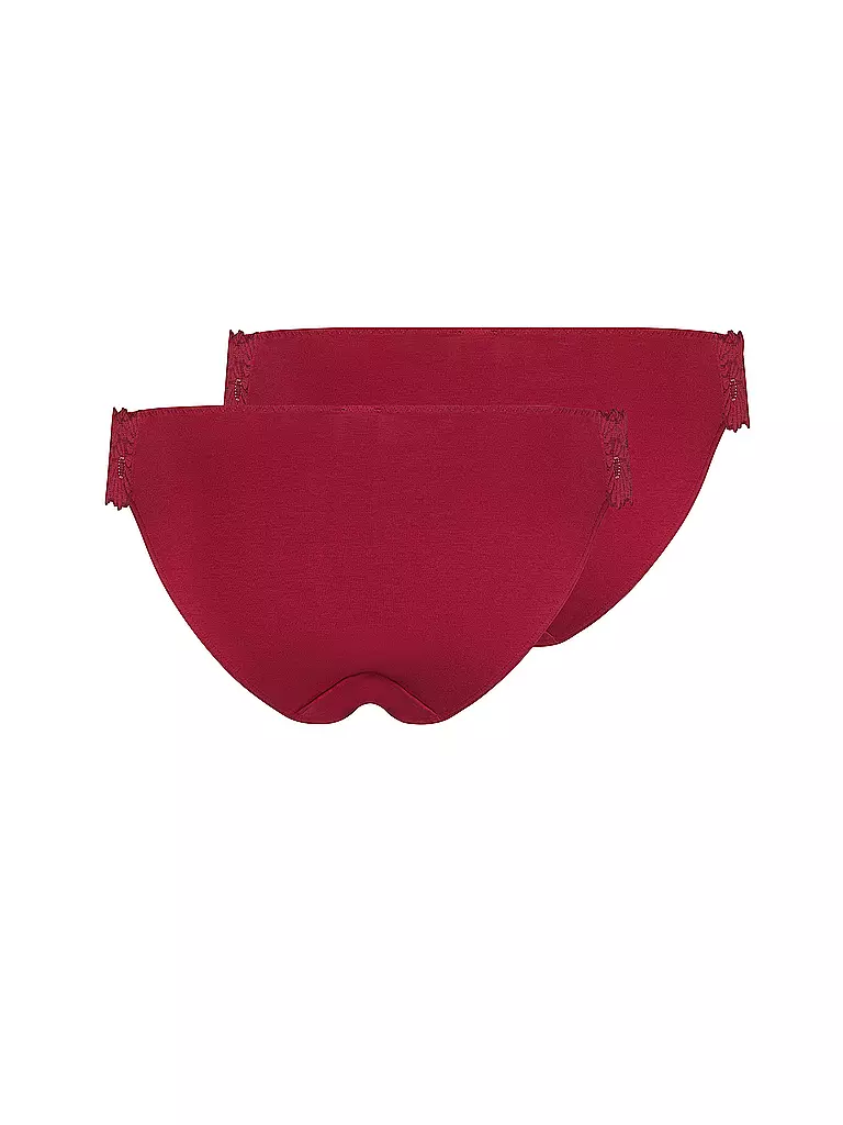 SKINY | Slip EVERY DAY 2er Pkg deep red | rot