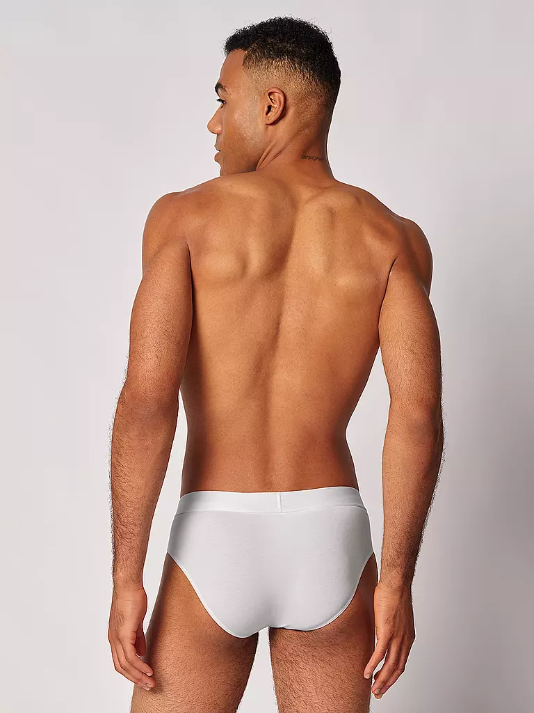SKINY | Slip white | blau