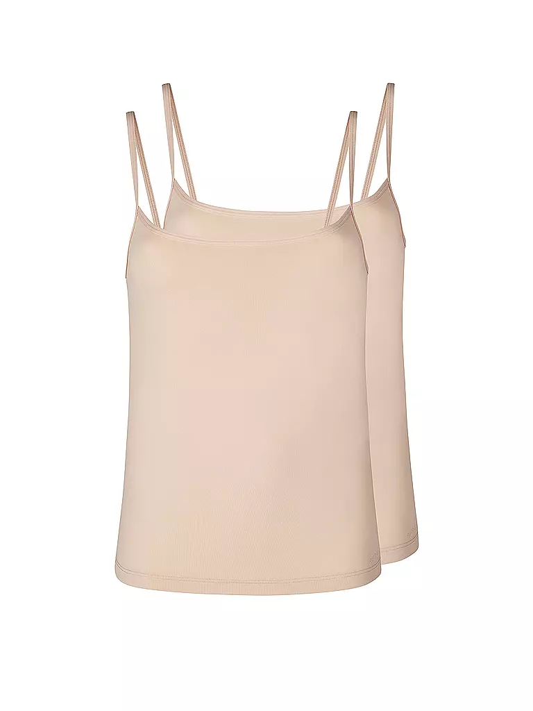 SKINY | Top 2-er Pkg. "Micro Lovers" (Beige) | beige