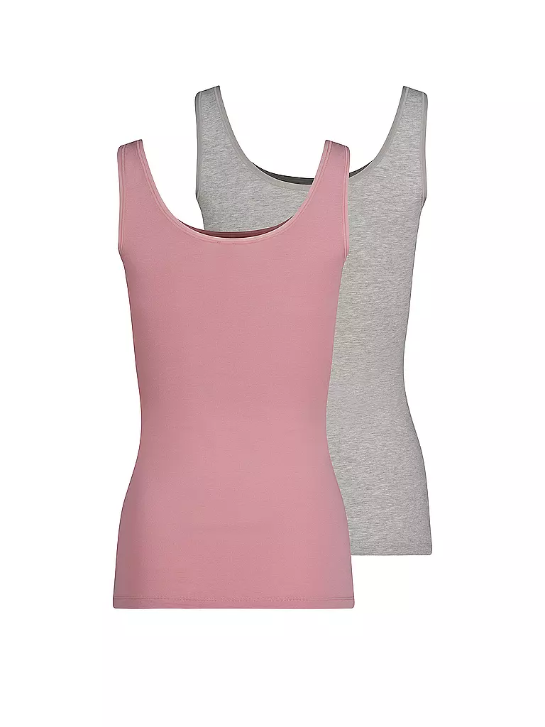 SKINY | Top 2er Pkg. zephyr melange selection | 
