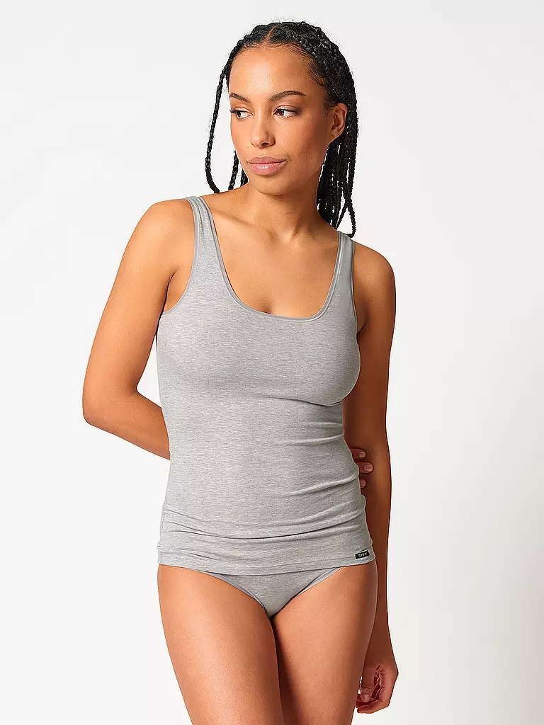 SKINY | Top 2er Pkg. zephyr melange selection | 