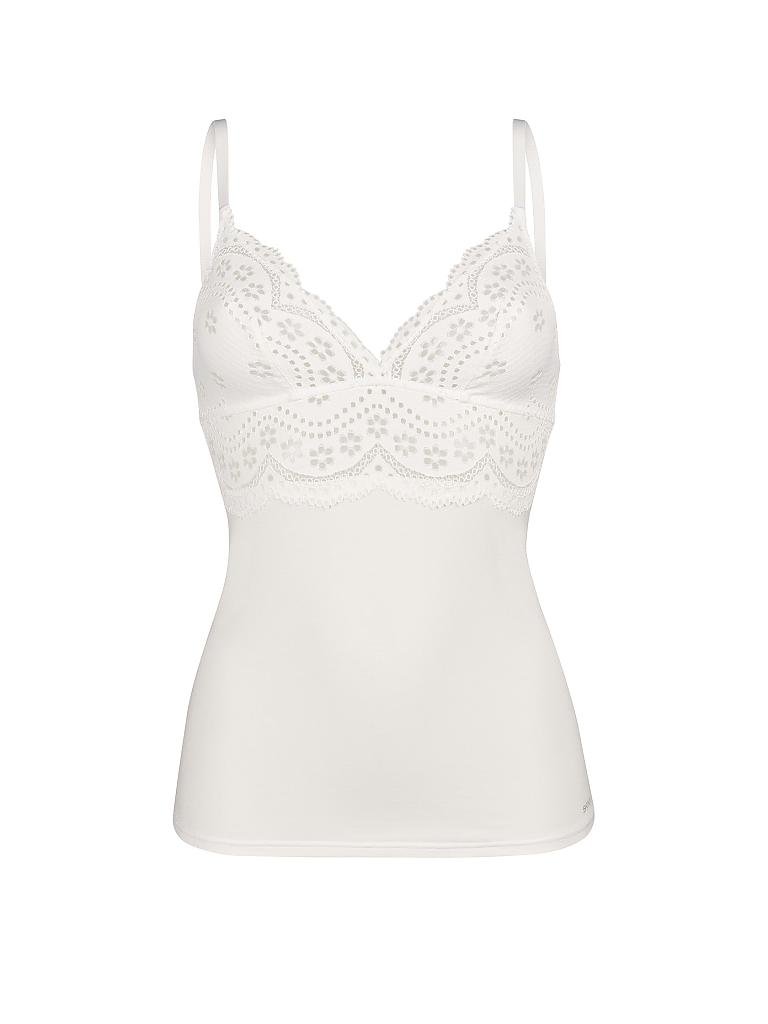 SKINY | Trägertop "Nature Love" (Ivory) | creme