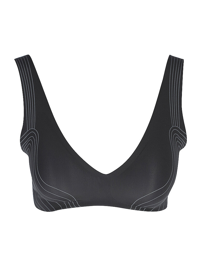 sloggi bh ohne bügel soft bra zero feel 2.0 black schwarz | xs