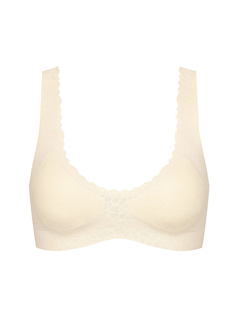 sloggi bustier zero feel lace 2.0 creme | xs