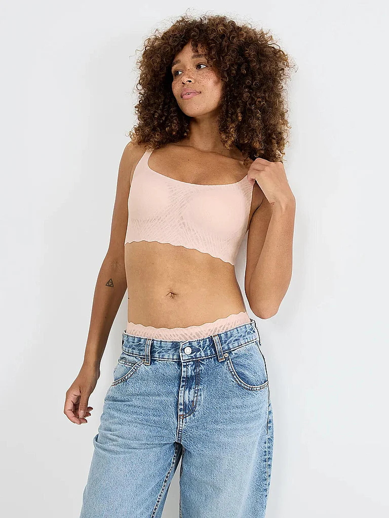 SLOGGI Bustier ZERO FEEL BLISS puff pink rosa | S