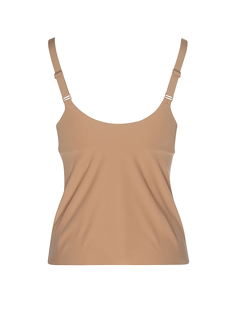 Women's 1 Pack Sloggi Zero Feel 2.0 THE UP Bra Shirt Nostalgic Brown S